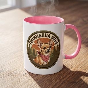 Chihuahua Mom Coffee Mug Chi Dog Mom Gift