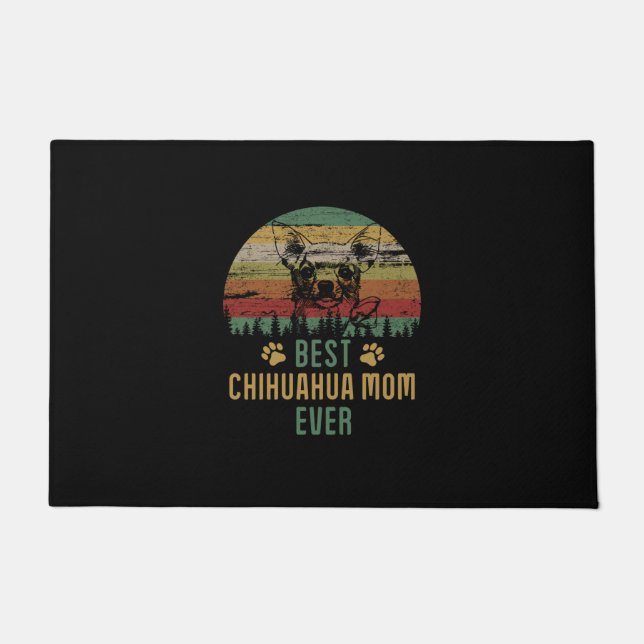 Chihuahua mom doormat (Front)