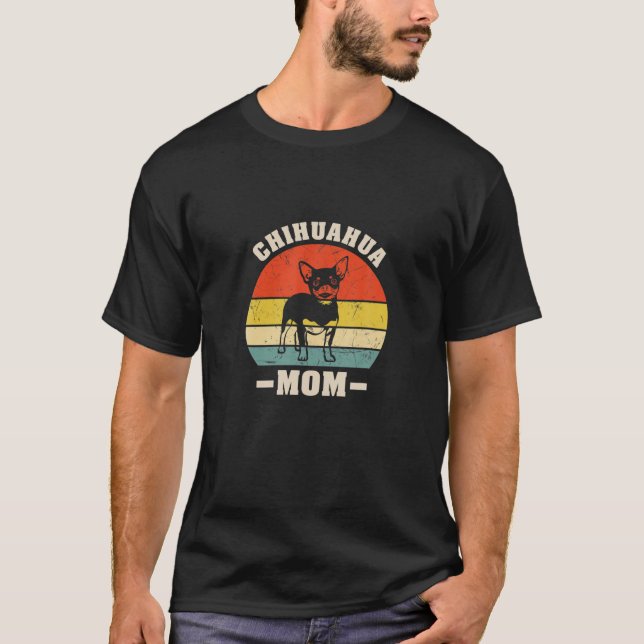 Chihuahua Mom For Women T-Shirt (Front)