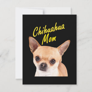 Chihuahua Mom Gift for Dog Owners Card