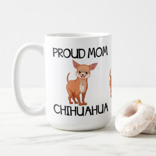Chihuahua Mom Puppy Dog Rescue Adopt Mama Gift Coffee Mug