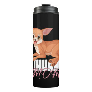 Chihuahua Mom Shirt Mothers Day Pet Owner Thermal Tumbler