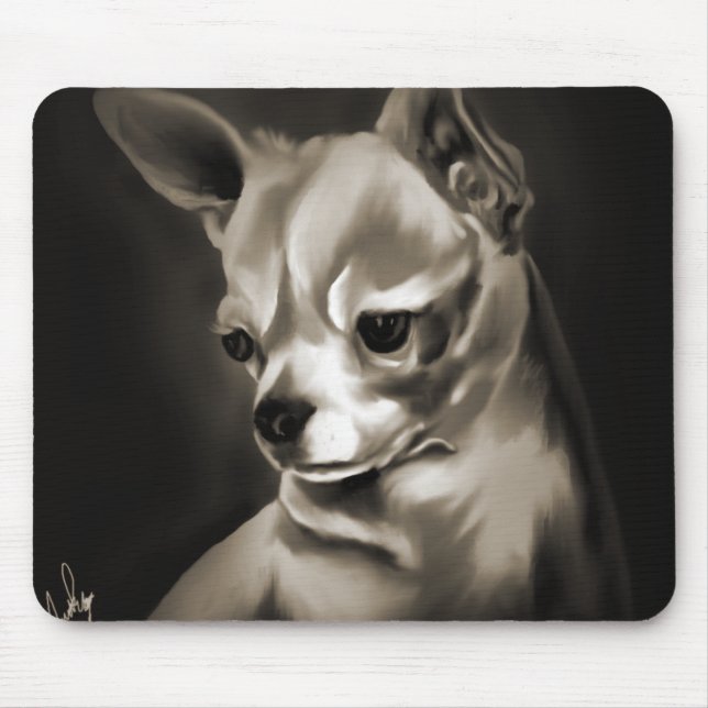Chihuahua Mouse Pad (Front)