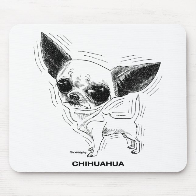 Chihuahua Mousepad (Front)