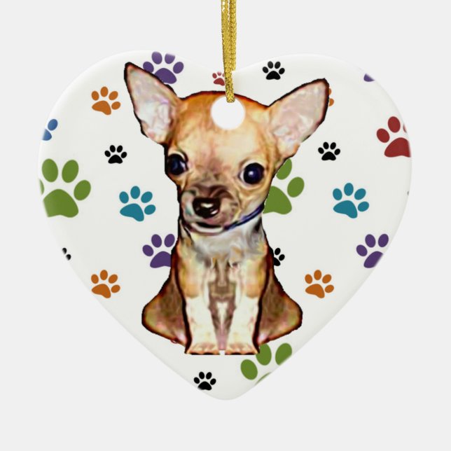 Chihuahua Ornament (Front)