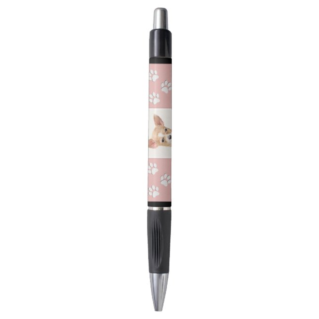 Chihuahua Painting - Cute Original Dog Art Pen (Front Vertical)