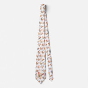 Chihuahua Painting - Cute Original Dog Art Tie