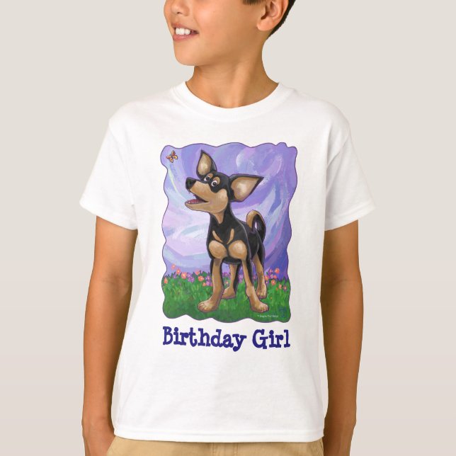 Chihuahua Party Centre T-Shirt (Front)