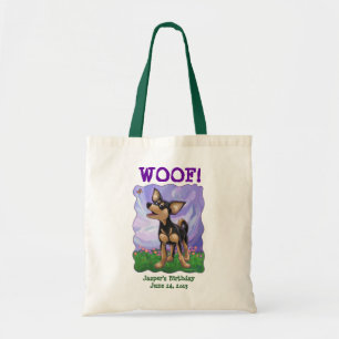 Chihuahua Party Centre Tote Bag