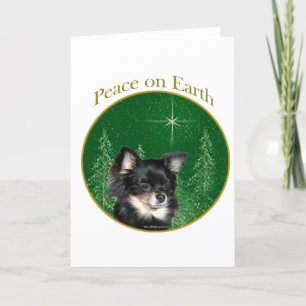 Chihuahua Peace Holiday Card