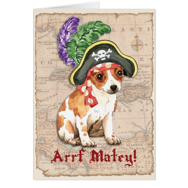 Chihuahua Pirate Card (Front)