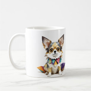 Chihuahua Playful Adorable Fun Animal Colourful Pe Coffee Mug
