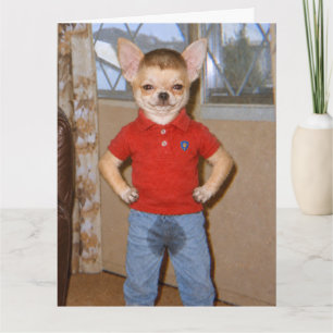 Chihuahua Potty Accident Victory Card