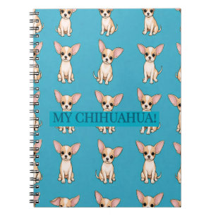 Chihuahua Puppy Notebook Journal