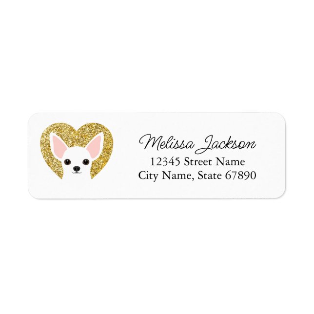 Chihuahua Return Address Labels (Front)
