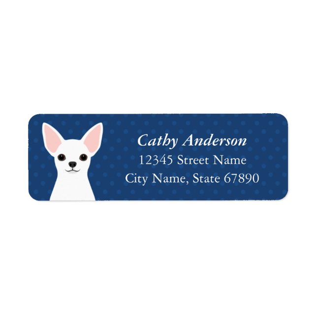 Chihuahua Return Address Labels (Front)