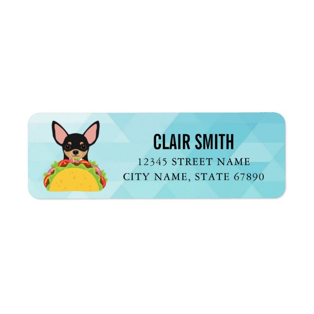 Chihuahua Return Address Labels (Front)