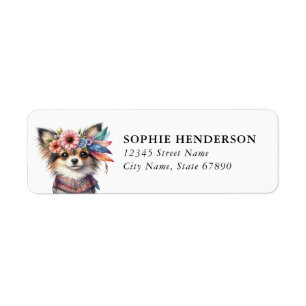 Chihuahua Return Address Labels