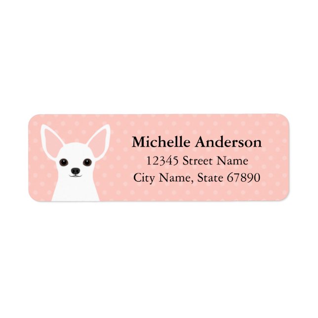 Chihuahua Return Address Labels (Front)