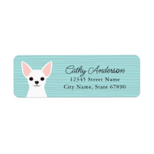 Chihuahua Return Address Labels