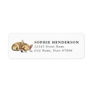 Chihuahua Return Address Labels