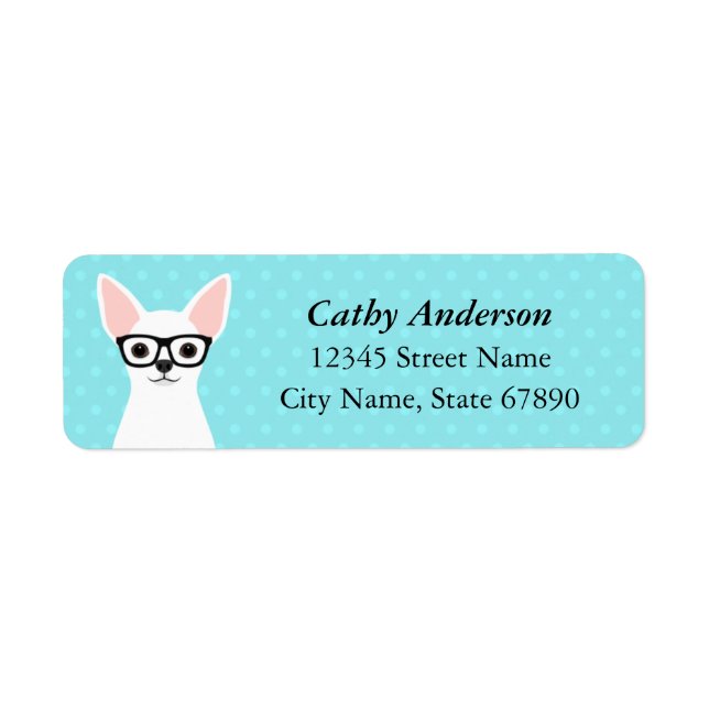 Chihuahua Return Address Labels (Front)
