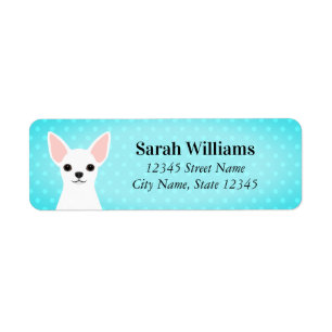 Chihuahua Return Address Labels
