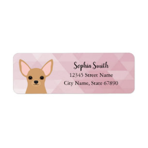 Chihuahua Return Address Labels