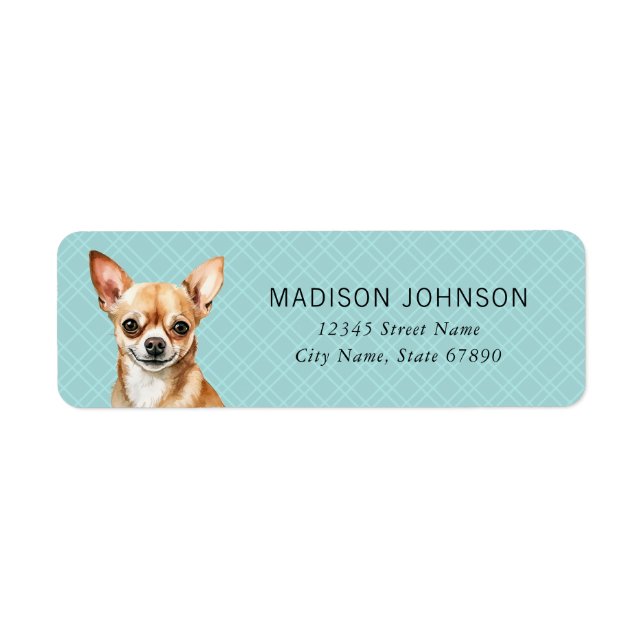 Chihuahua Return Address Labels (Front)