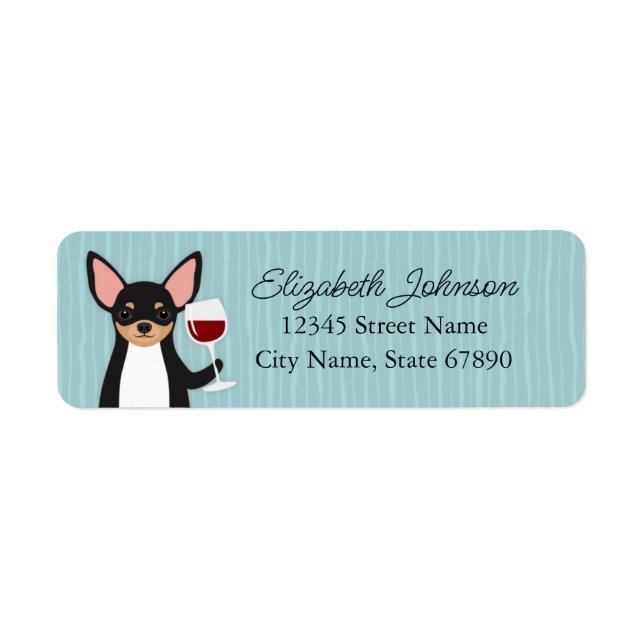Chihuahua Return Address Labels (Front)