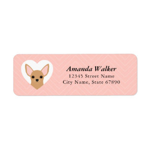 Chihuahua Return Address Labels