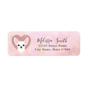 Chihuahua Return Address Labels