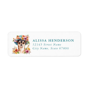 Chihuahua Return Address Labels