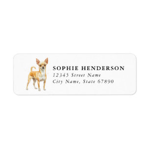 Chihuahua Return Address Labels