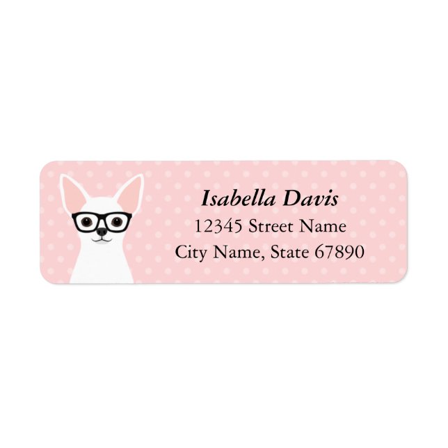 Chihuahua Return Address Labels (Front)