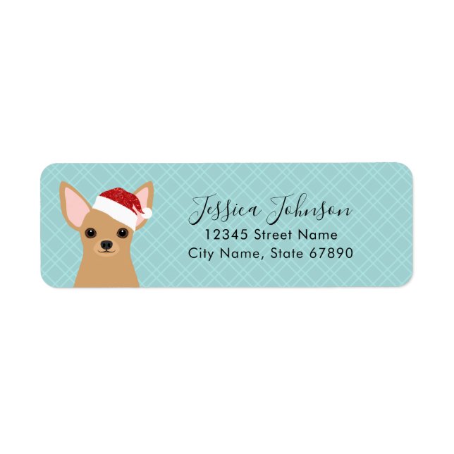Chihuahua Return Address Labels (Front)