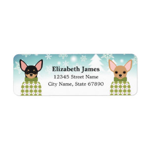 Chihuahua Return Address Labels
