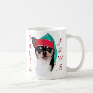 Chihuahua Santa Paws Coffee Mug