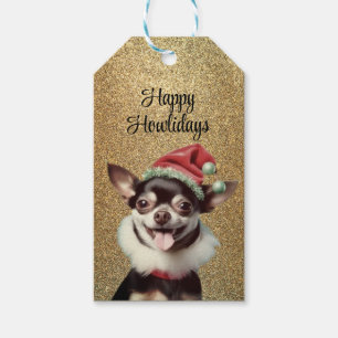 Chihuahua Santa Tag