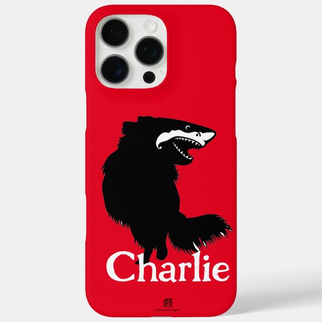 Chihuahua + Shark = Chark  Case-Mate iPhone Case (Back)