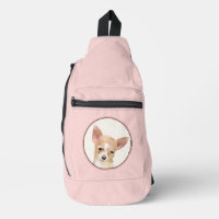 Chihuahua Smooth Coat Painting Original Dog Art