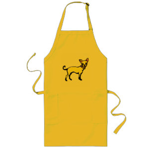 Chihuahua T-Shirt Long Apron