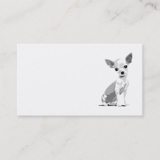 Chihuahua template business card