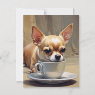 Chihuahua Thank You Card