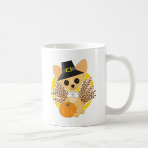 Chihuahua Thanksgiving Coffee Mug