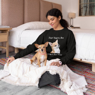 Chihuahua Their Hearts Are As Big As Their Heads Sweatshirt