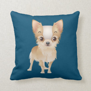 chihuahua throw pillow