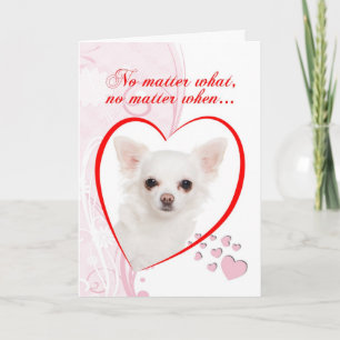 Chihuahua Valentine's Day Card
