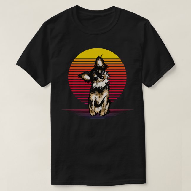 Chihuahua Vapour T-Shirt (Design Front)