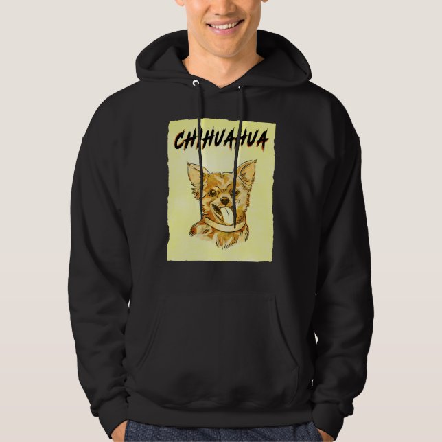 Chihuahua Vintage Hoodie (Front)